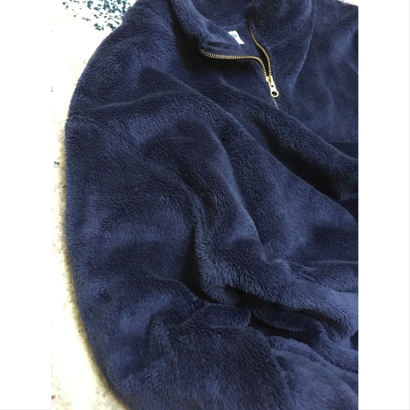 Navy Blue Half Zip Fleece Old Navy Women’s S - Picture 16 of 16